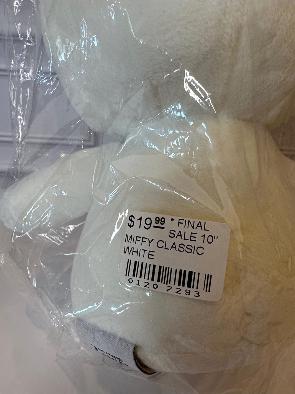 Miffy Classic White Plush Bunny with Salt & Pepper Set - Picture 6 of 9
